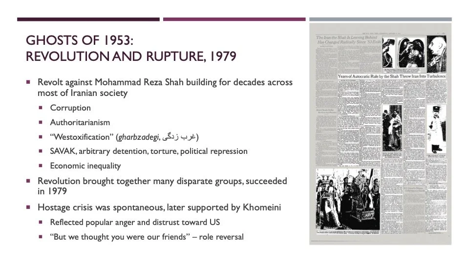 4. Ghosts of 1953: Revolution and Rupture, 1979