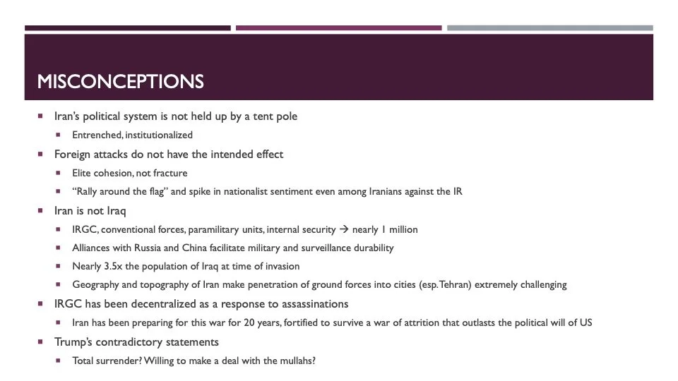 6. Misconceptions