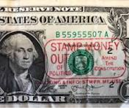 U.S dollar bill