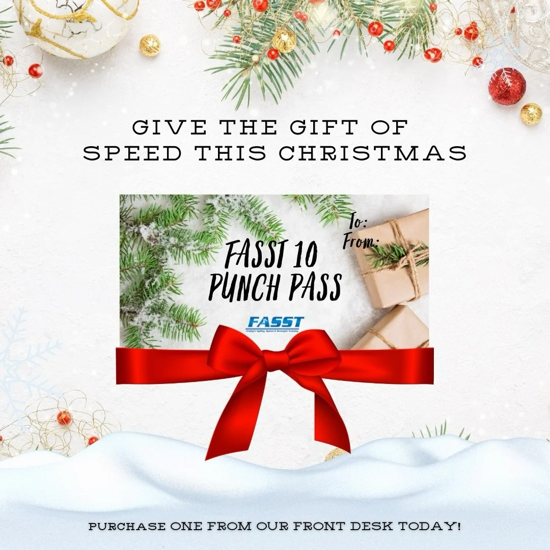 THIS WEEK GIVE THE GIFT OF SPEED THIS CHRISTMAS TO THE ATHLETES YOU KNOW
&bull;
&bull;
Available Now At Our Front Desk OR Ask A Coach🎁‼️✨