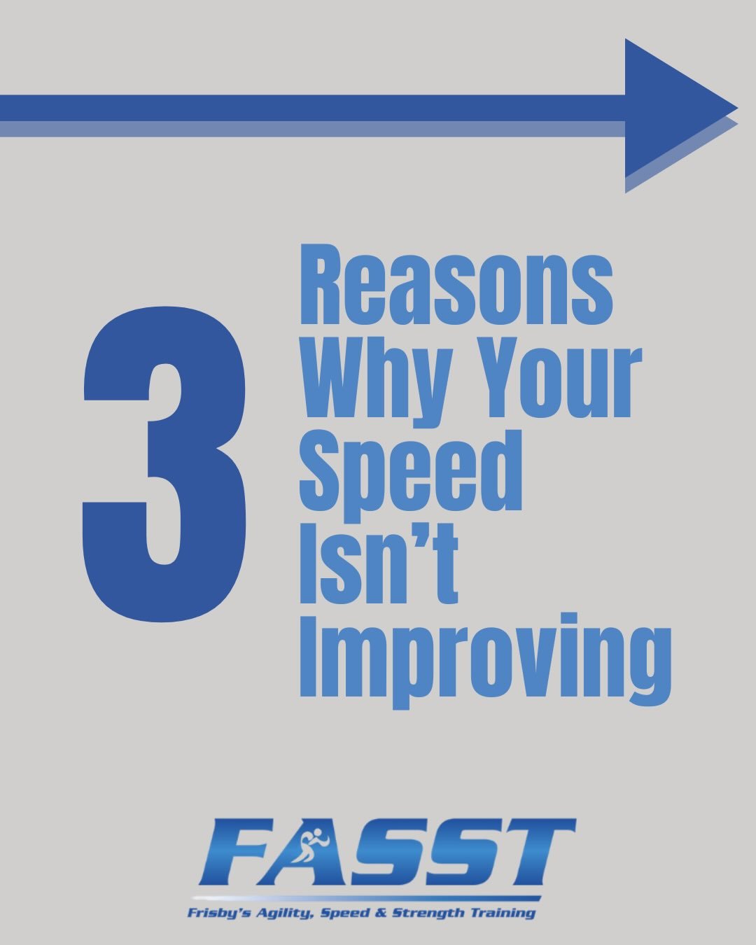 Speed is built with the right training, consistency, and recovery. Comment &ldquo;FASST&rdquo; to start training in a way that matters! 

#sportsperformance #getfasstorstayslow #athlete #fasst