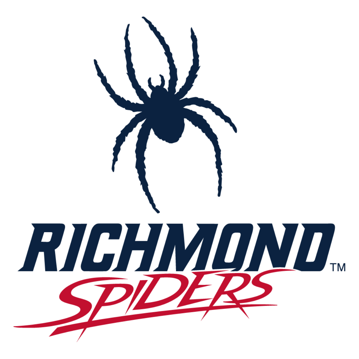 Logo for Richmond Spiders featuring a spider and the text 'Richmond Spiders'.