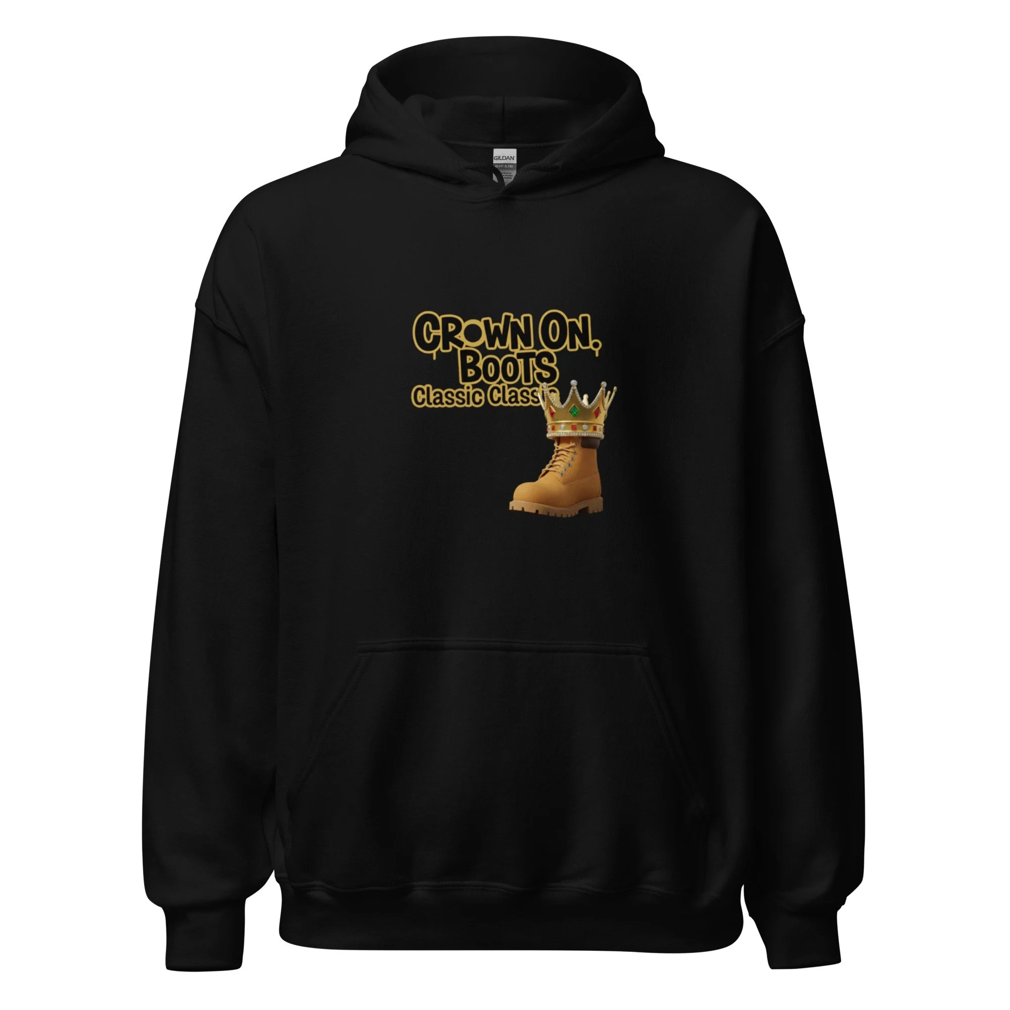 Crown On Boots Classic Unisex Hoodie