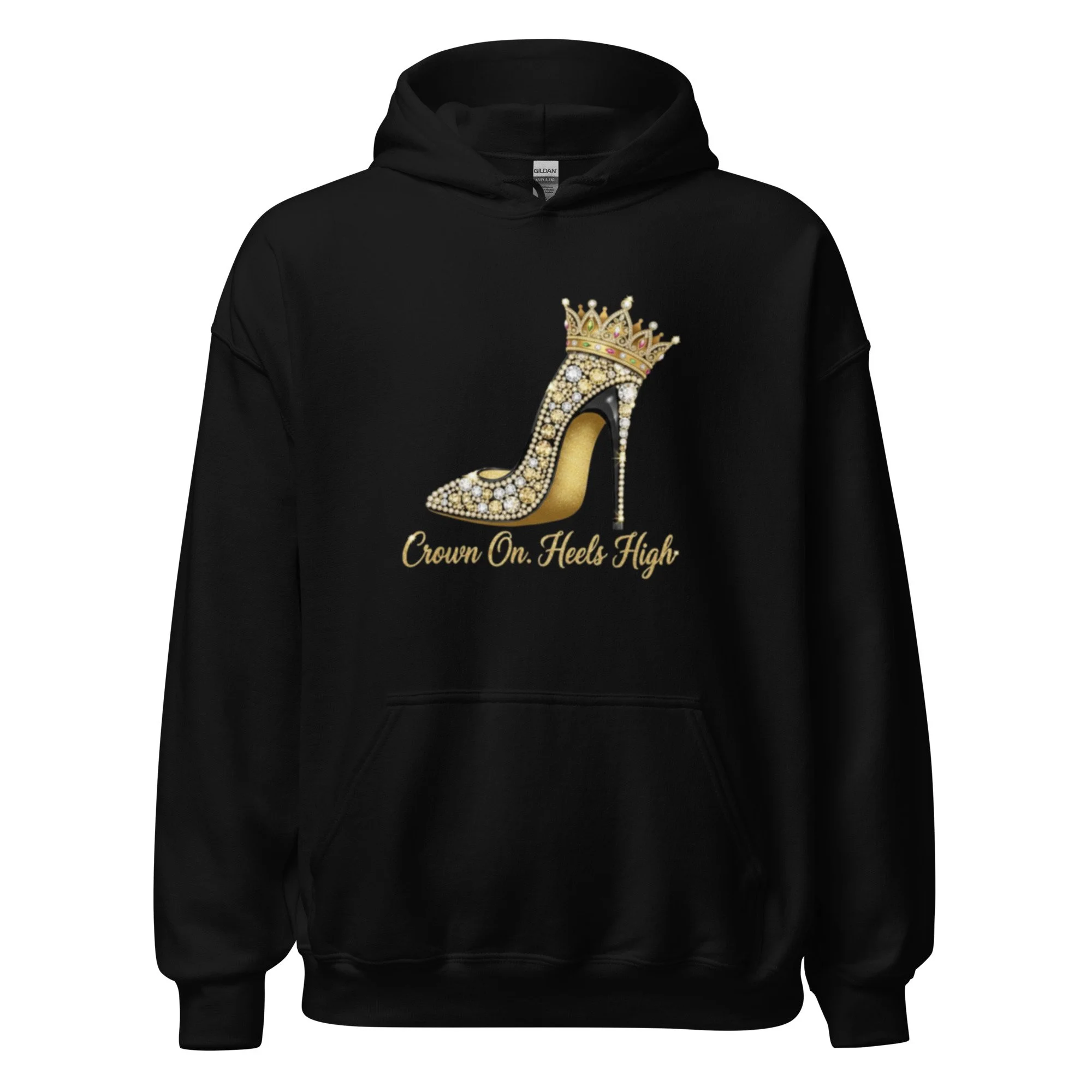 Crown On Heels High Women's Hoodie