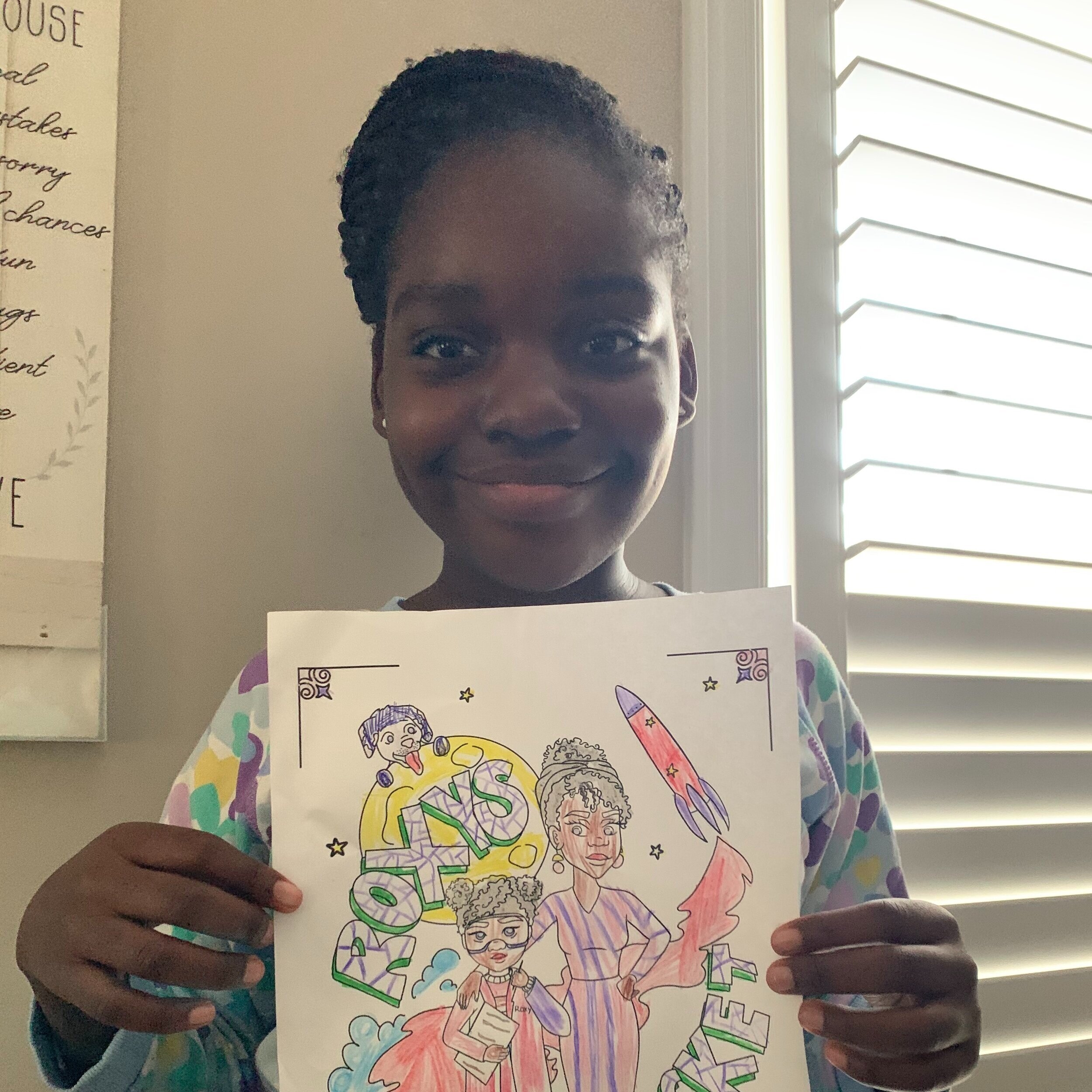 TheSTEMGirl Christmas Colouring Challenge Gallery