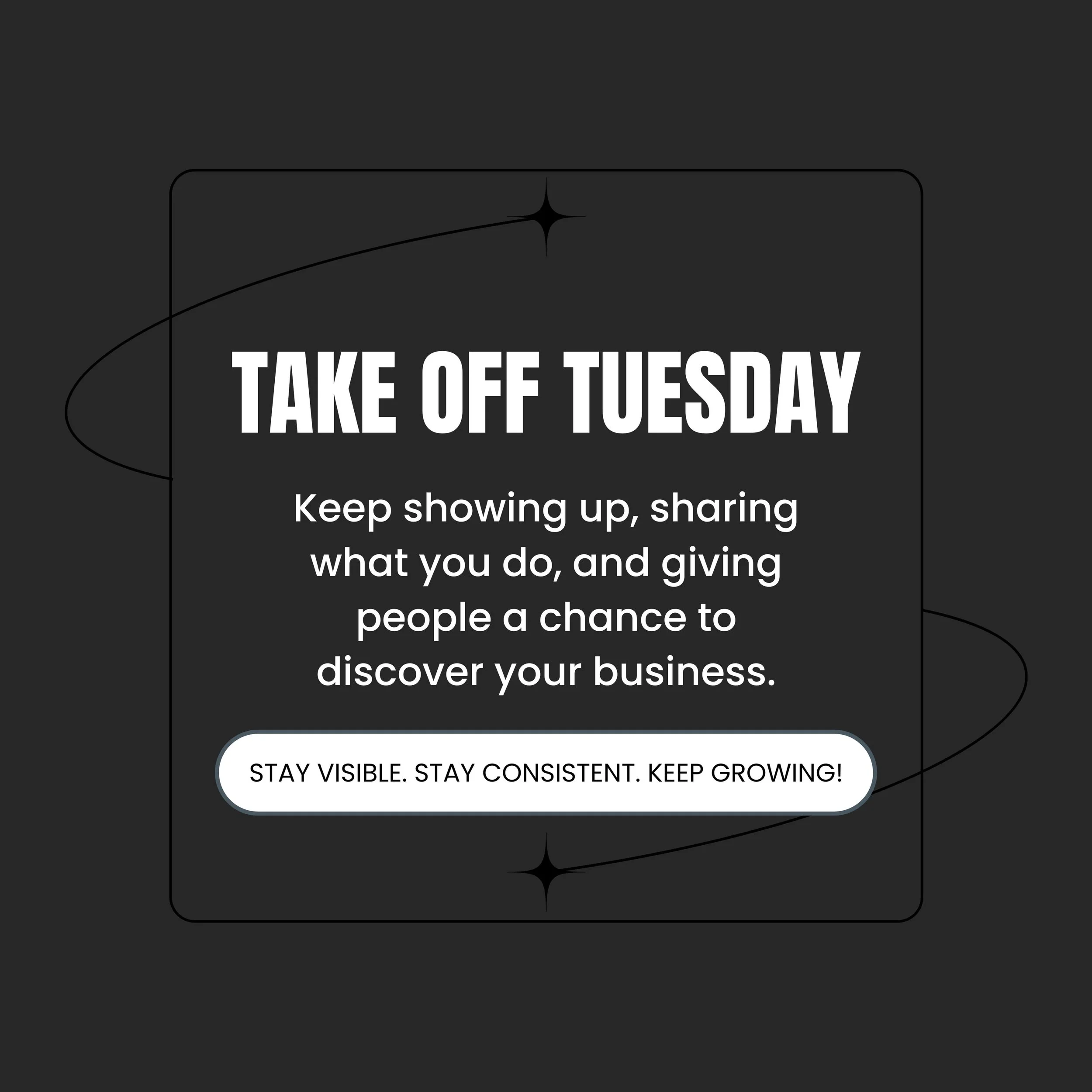 People can&rsquo;t support a business they don&rsquo;t know exists! ✈️

Keep showing up, sharing what you do, and giving people a chance to discover your business.

Stay visible. Stay consistent. Keep growing!🪴

#localbusiness #support #growth #okla