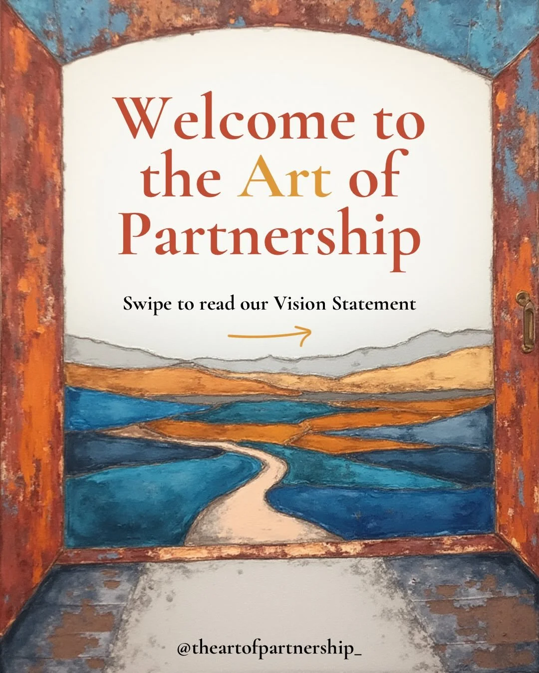 Welcome to the Art of Partnership! 

We&rsquo;re using our first post as an opportunity to share what our vision is for creating what is both a celebration and an invitation. A celebration of love and everyone who is in or would like to be in partner