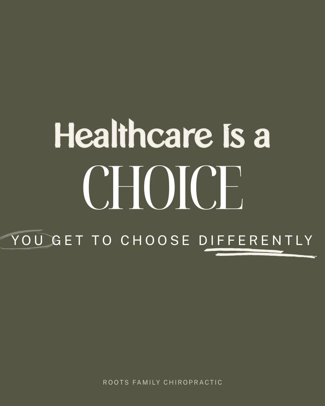You get to choose how you show up for your health.

Every day, you&rsquo;re making decisions. Some may feel small and some feel overwhelming. 
Healthcare isn&rsquo;t something that just happens TO you. It&rsquo;s something you get to actively choose.