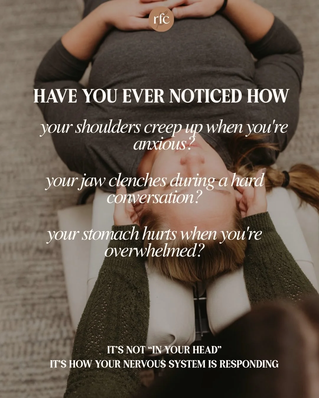 Ever notice how your shoulders tense up when you&rsquo;re anxious? Or how your stomach hurts when you&rsquo;re stressed?

Your body doesn&rsquo;t separate emotional stress from physical stress.
To your nervous system, it&rsquo;s all the same&mdash;it
