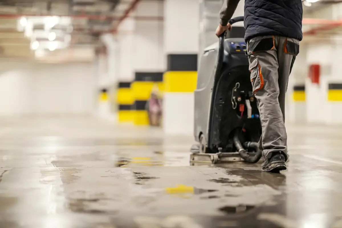 Calgary's parking lot cleaning company