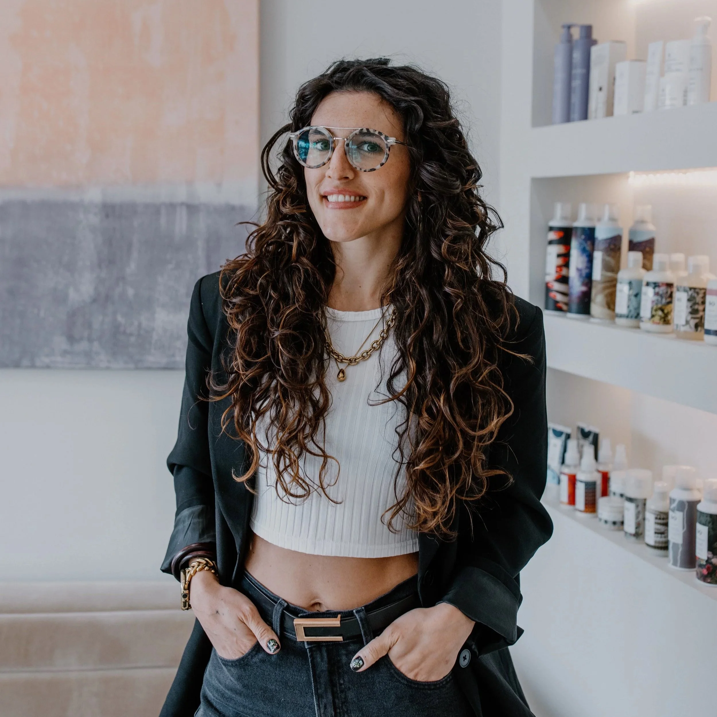 modern haircut designed for effortless styling Curly Hair Specialist