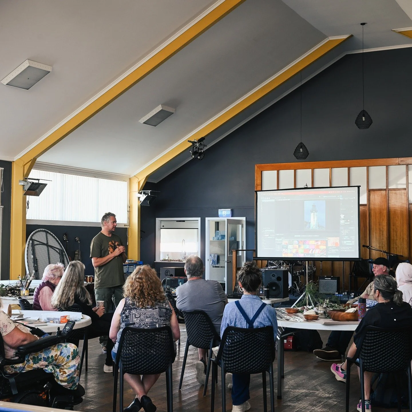 We came. We saw. We made a mess.
And honestly? It was brilliant.

Leaves got fancy, paint flew, cuttlebones became penguins &amp; clay came out to play. Some serious creative magic went down as we workshopped to Illuminate our Coast.

We were lucky t