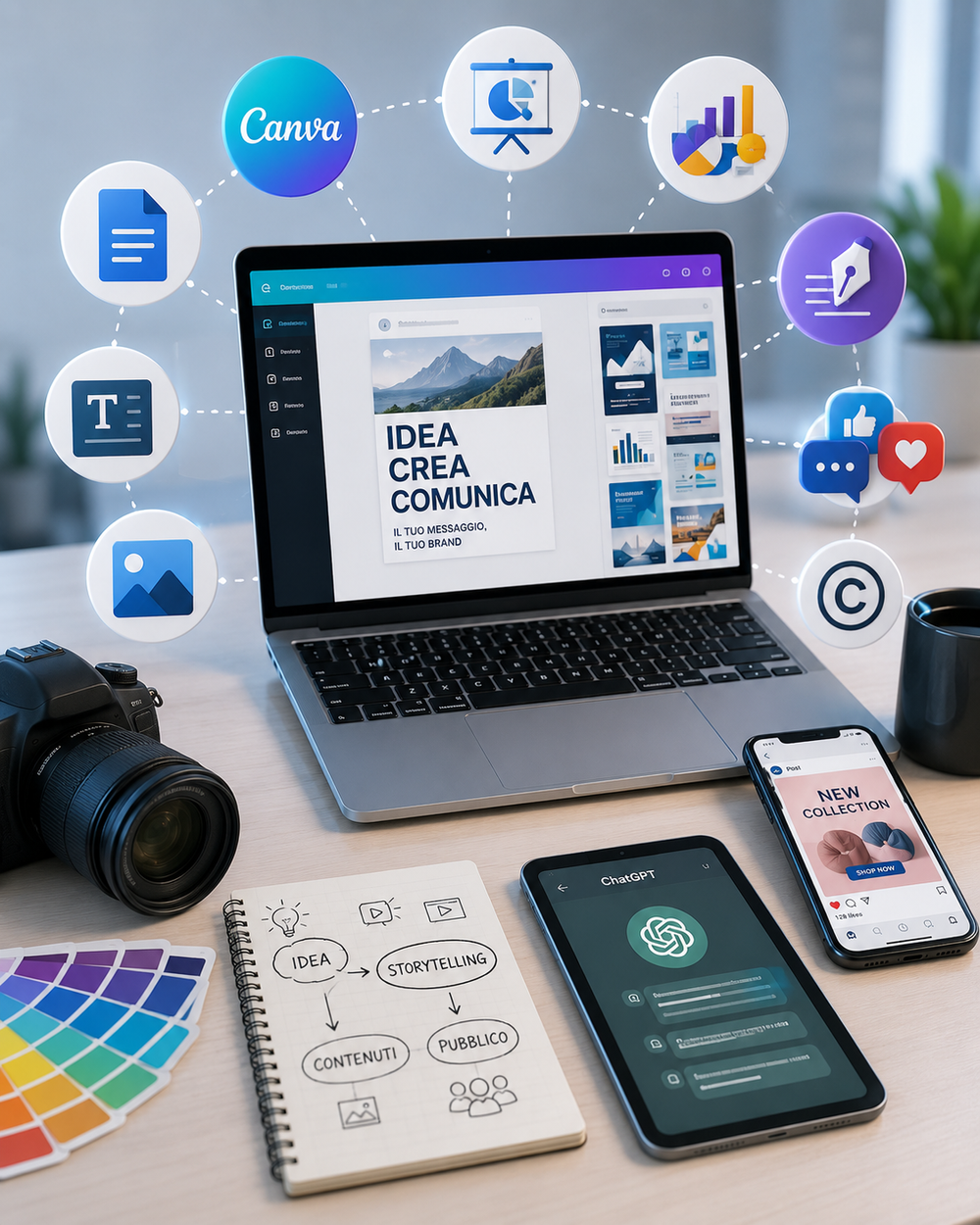 Creazione contenuti digitali