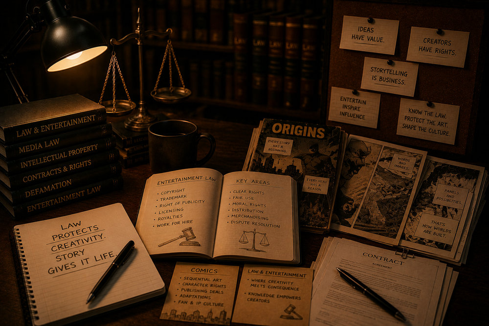 Comics, Law & Entertainment
