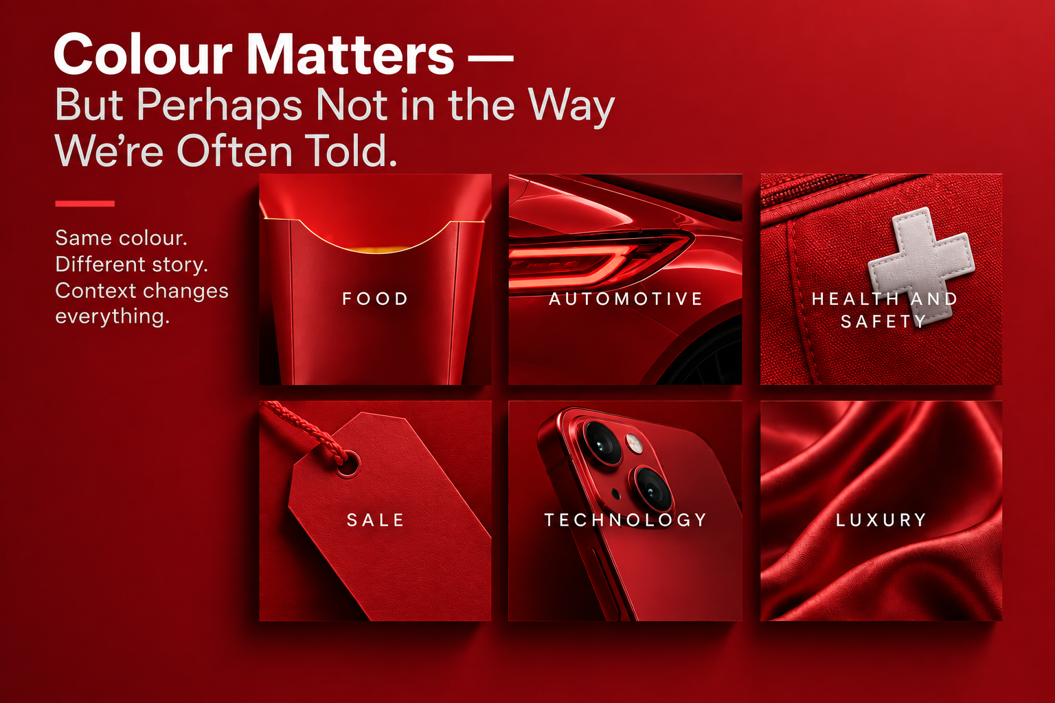 Colour Matters…But Perhaps Not in the Way We’re Often Told