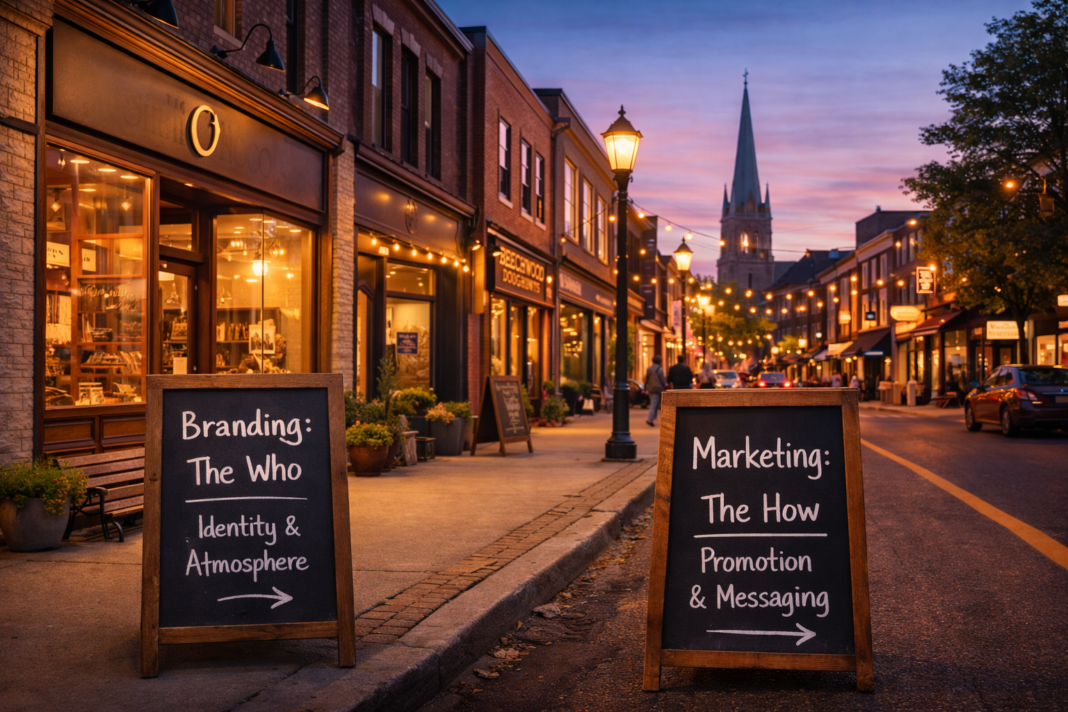 What’s the difference between Branding and Marketing?
