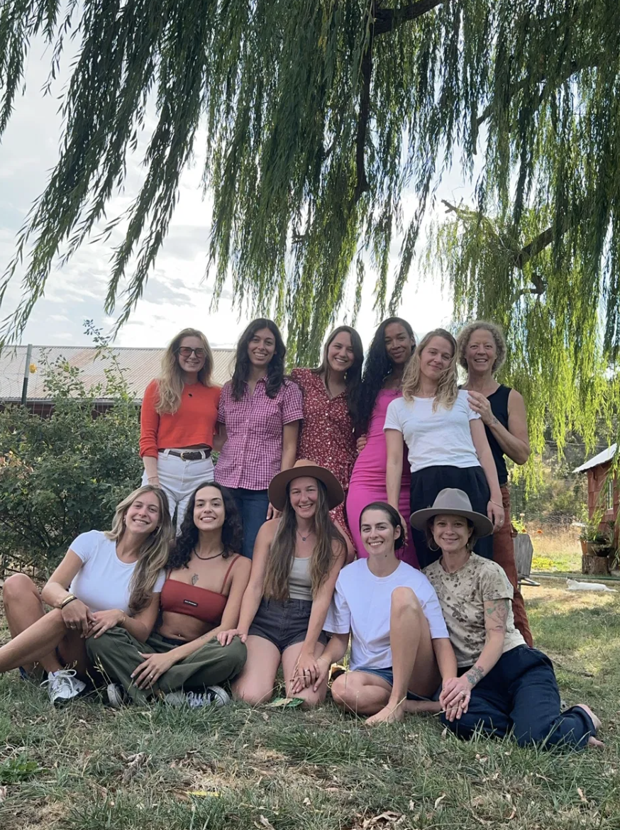 Julianna Stein with The Well School of Body Literacy cohort — Stone Fertility, San Diego