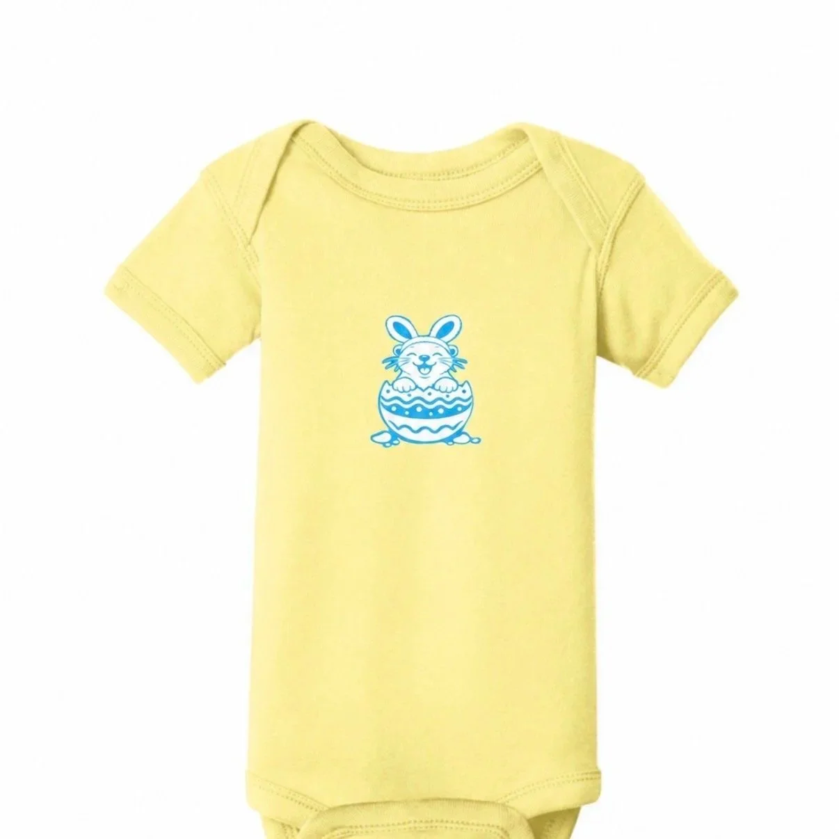 Banana Yellow Bunny Bud Onesie