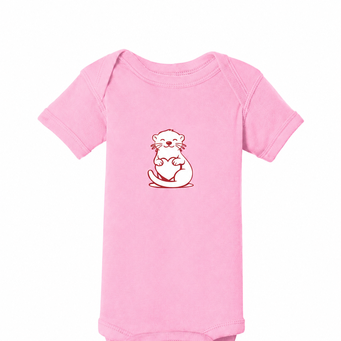 Pink Lovely Bud Onesie