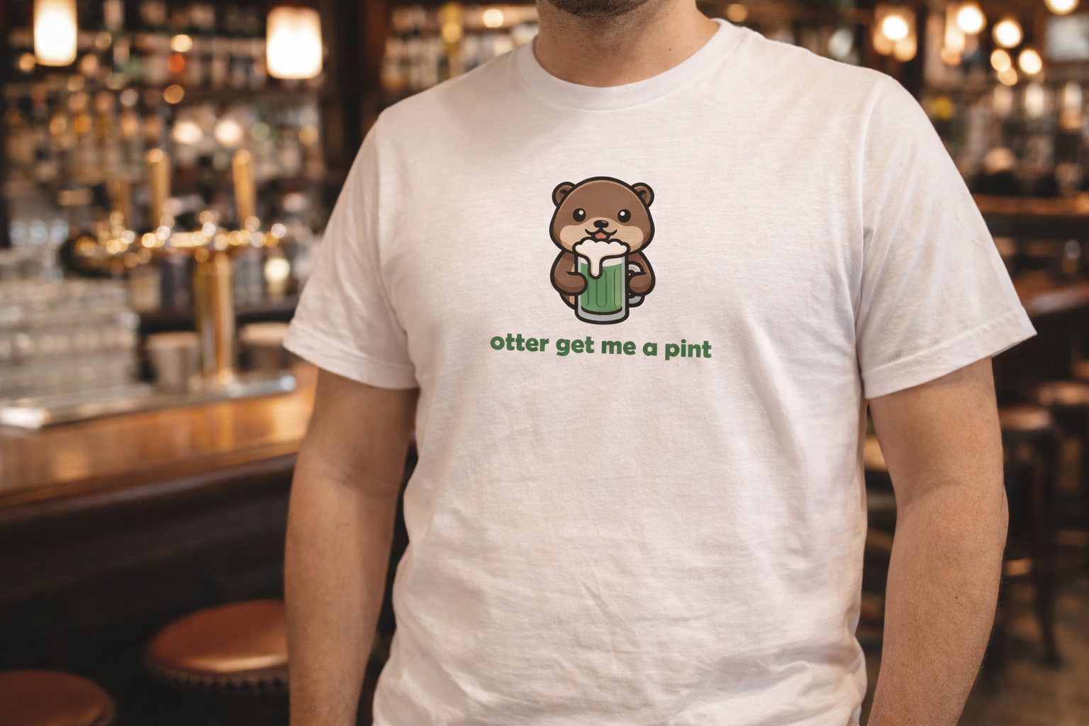 Otter get yourself a white tee!