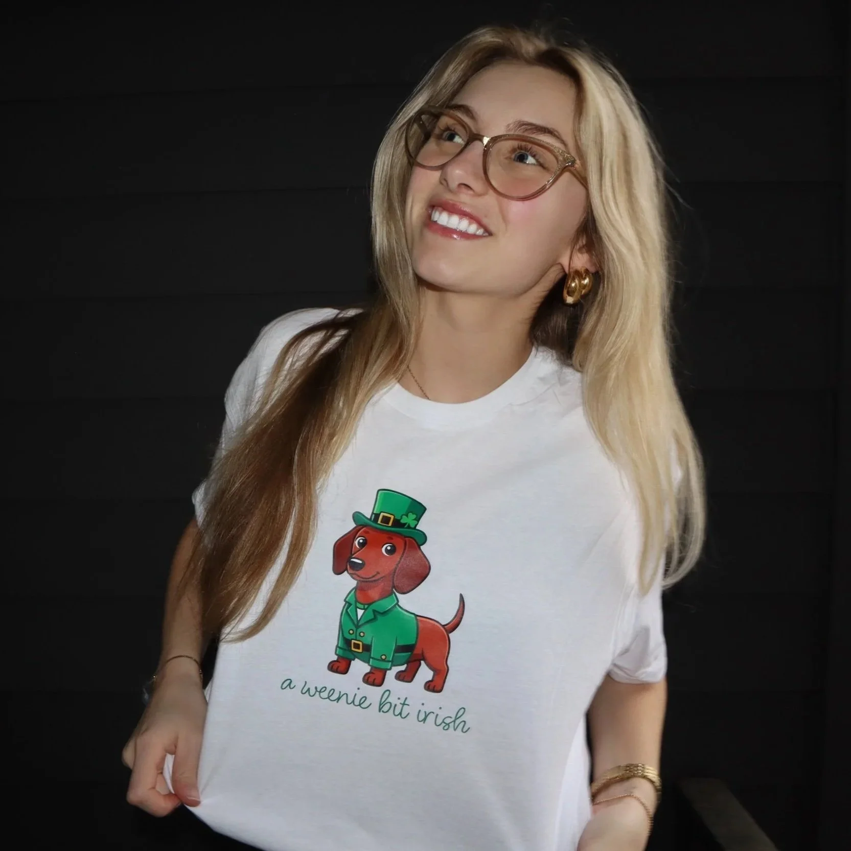 Weenie Bit Irish Crop Top