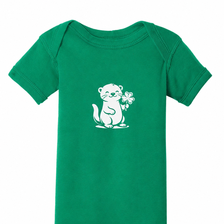 Kerry Green Clover Bud Onesie