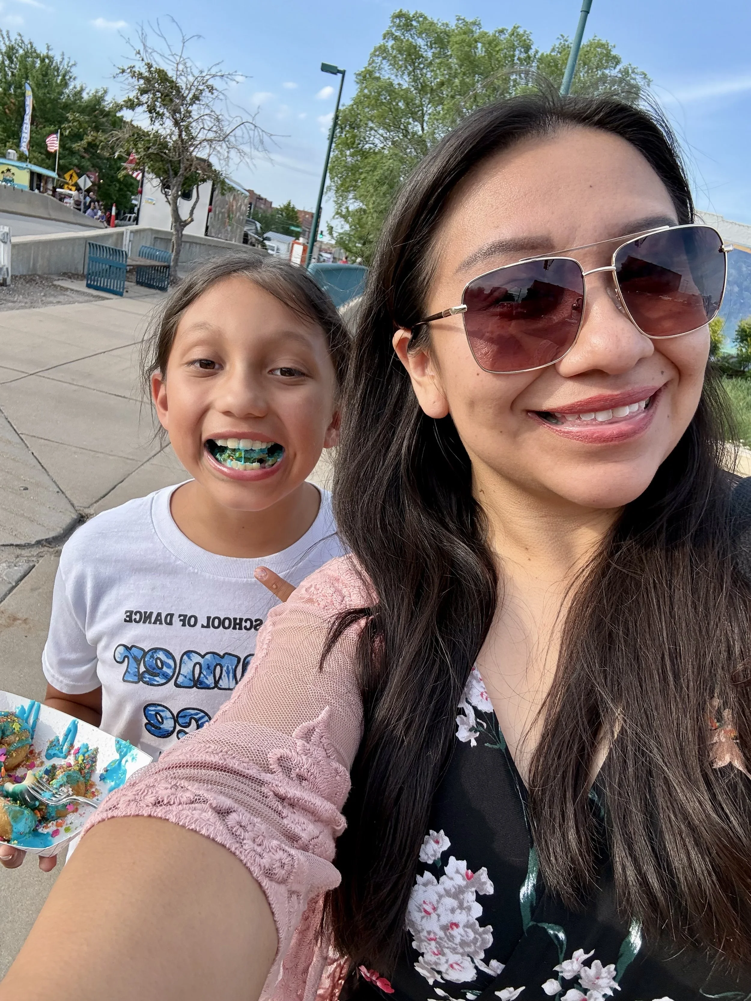  Day 2: Smallville Vendor Market &amp; food trucks, specifically, donuts! 