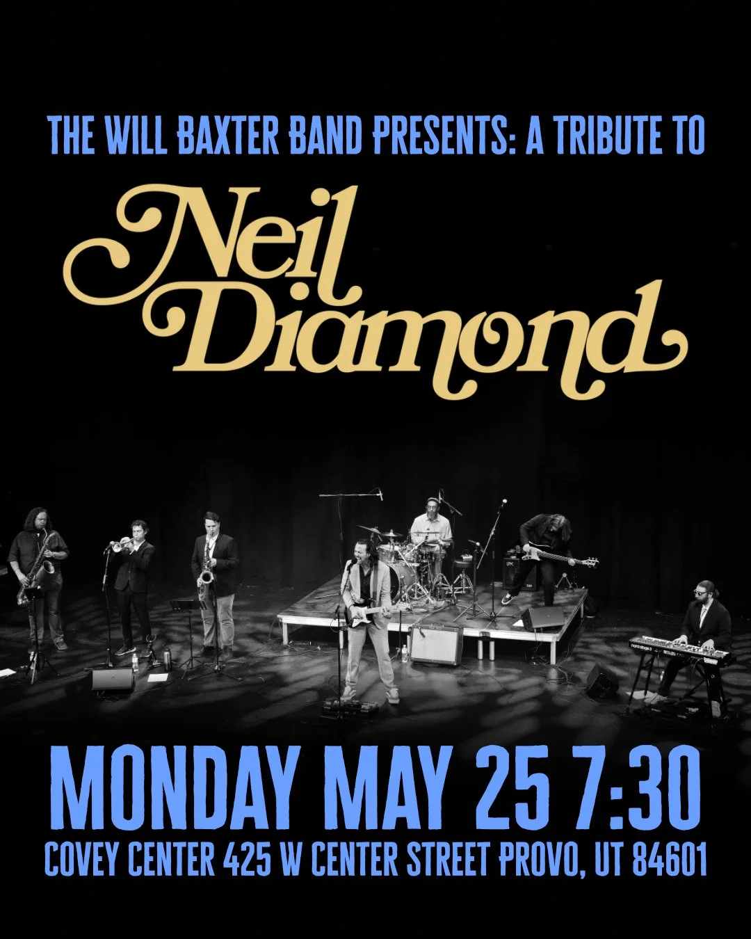 Covey Center Provo - A Tribute to Neil Diamond