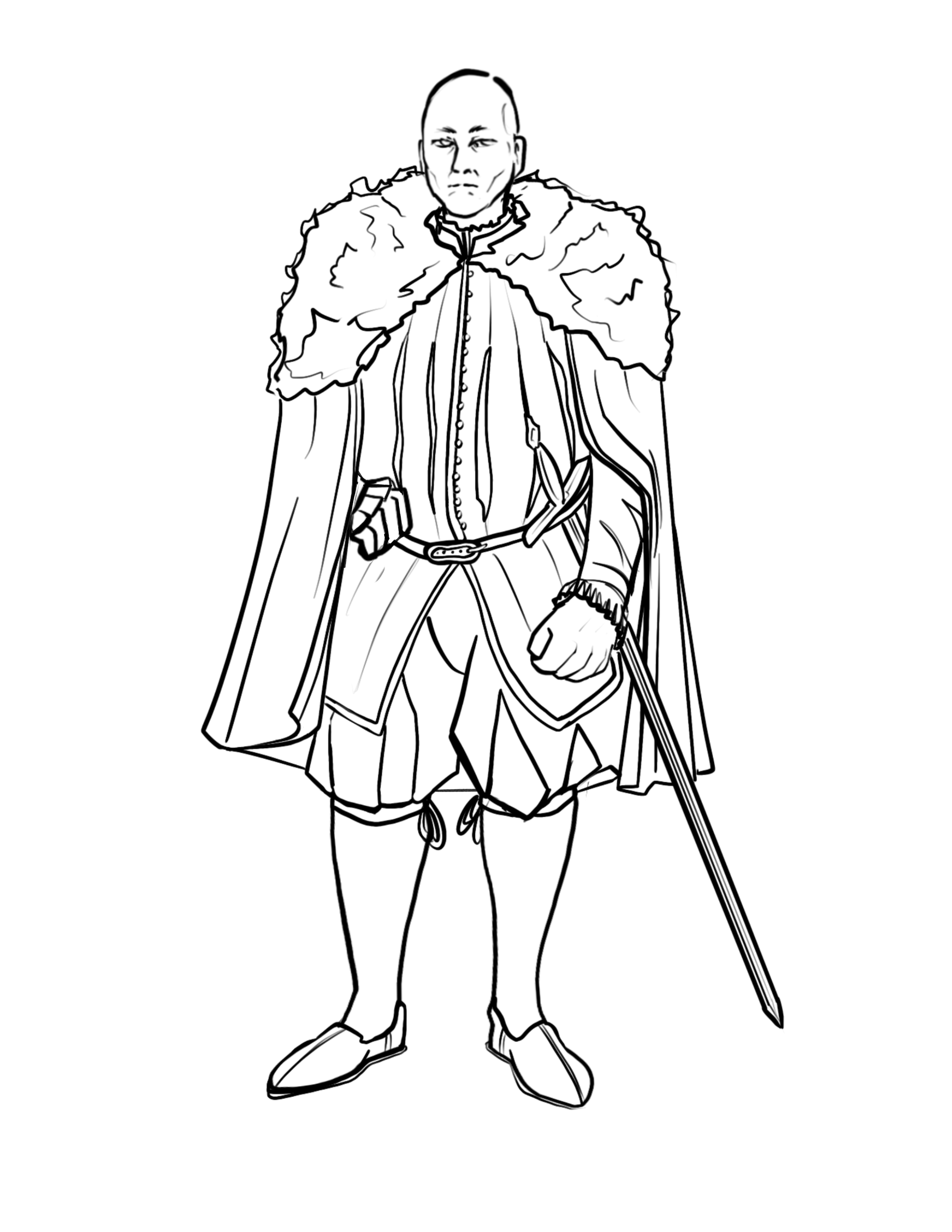 Homage Project - Artist: Francisco Goya - Show: Titus Andronicus - Titus Concept