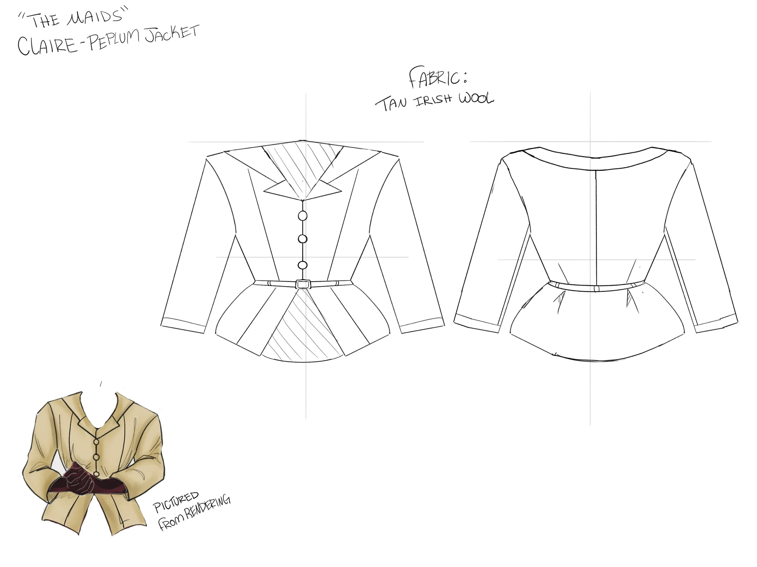 THE MAIDS - Class Rendering