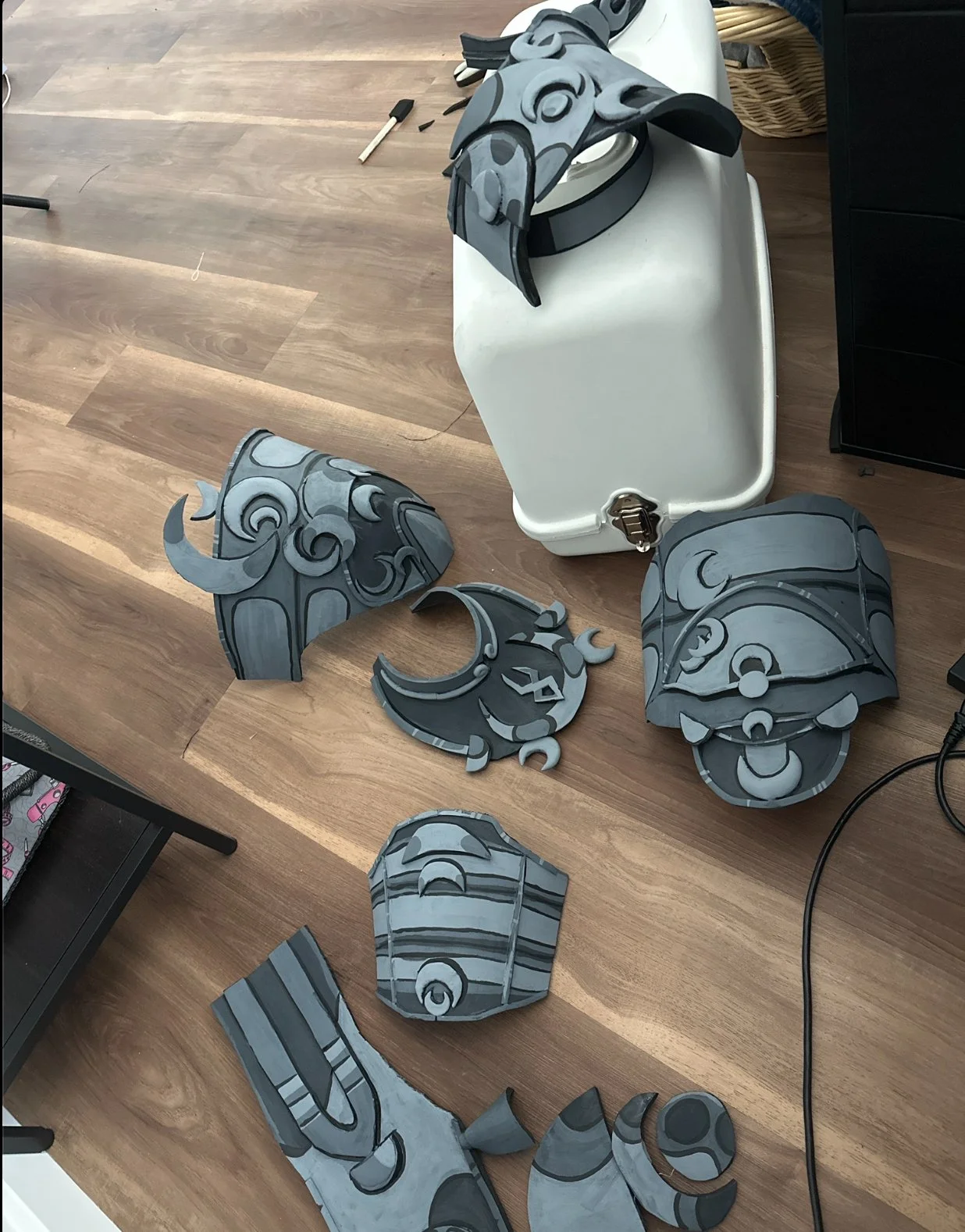 elinoë - Armor Process Photo