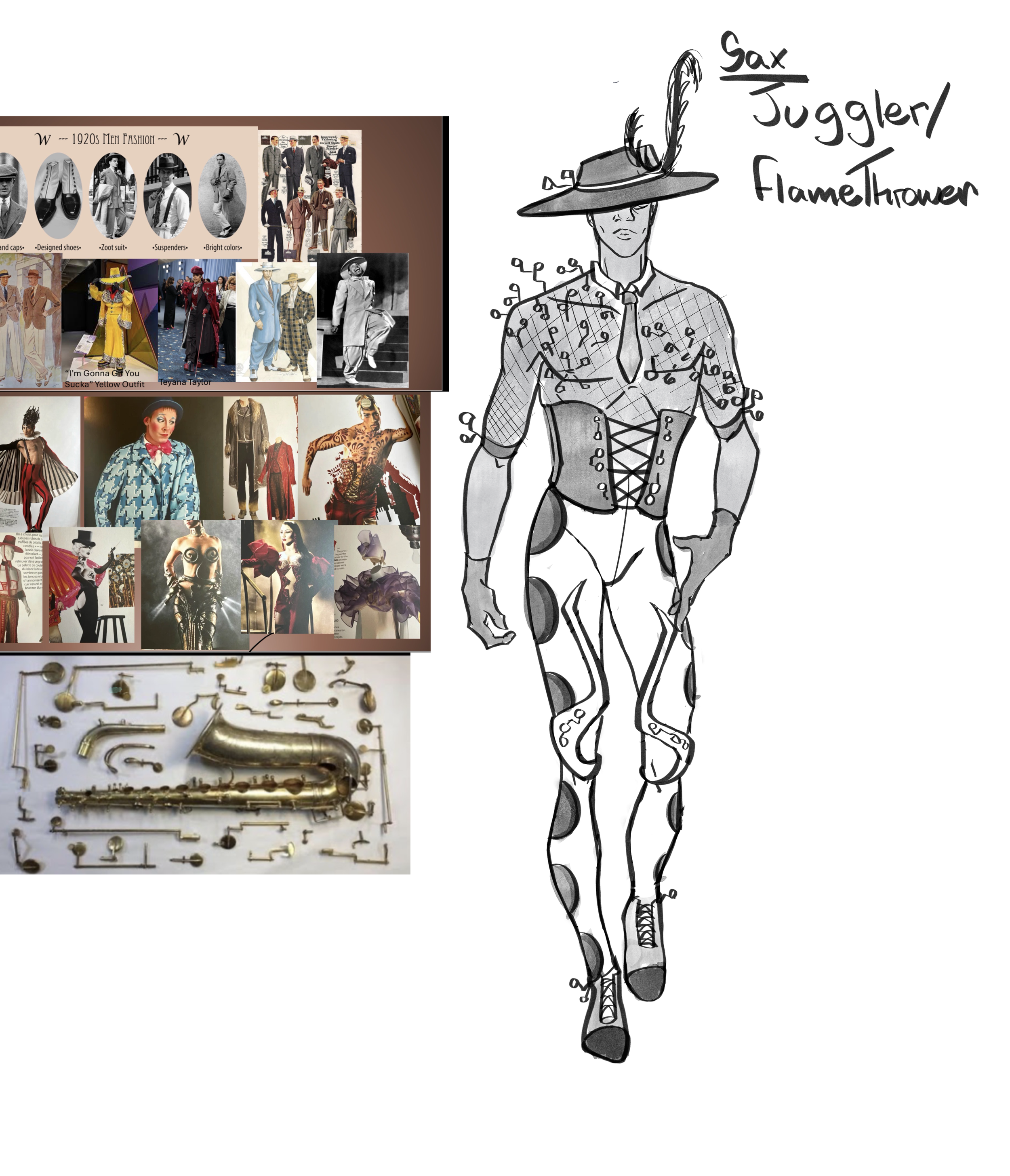 Movement Design - Cirque Du Soleil - 1920s Jazz - Original Concept