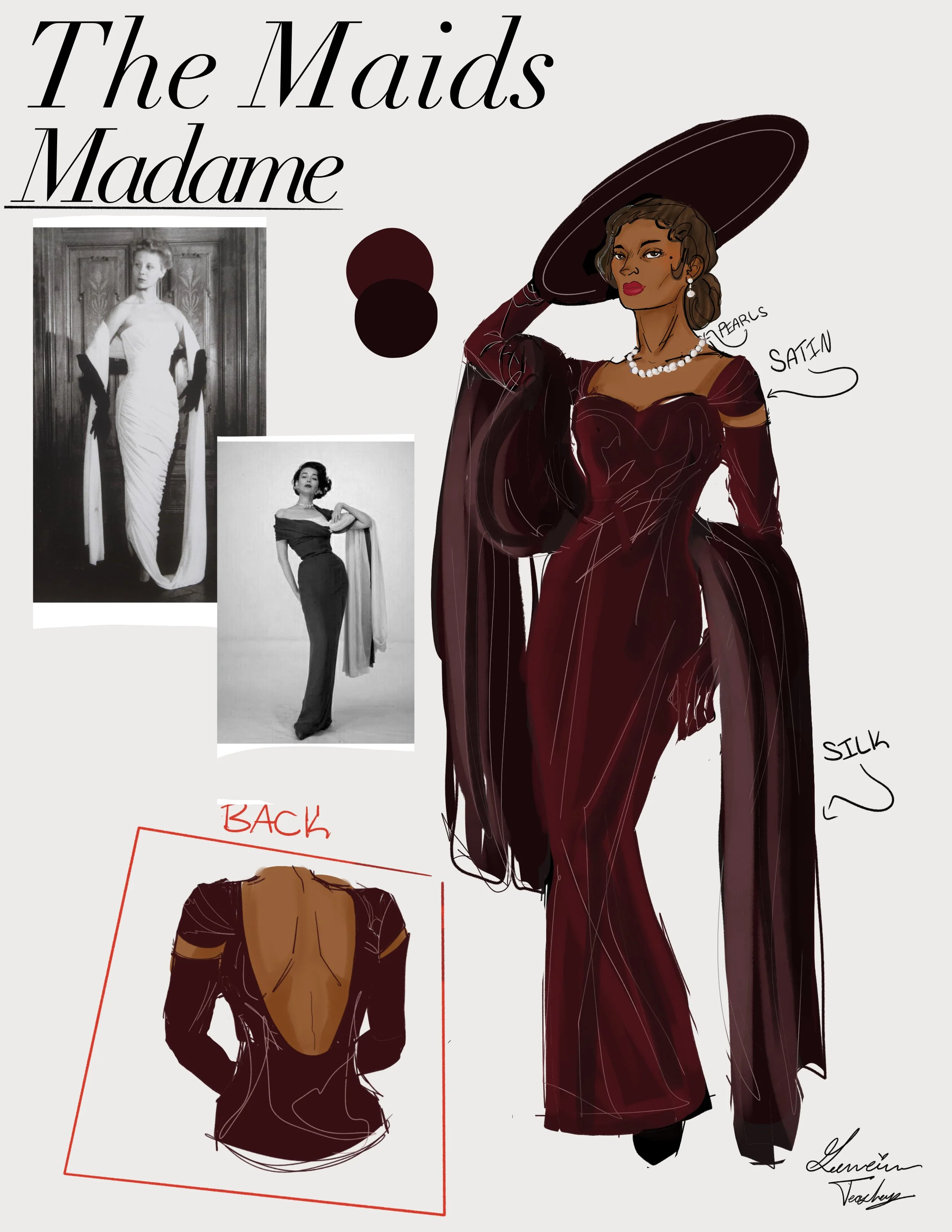 THE MAIDS - Class Rendering