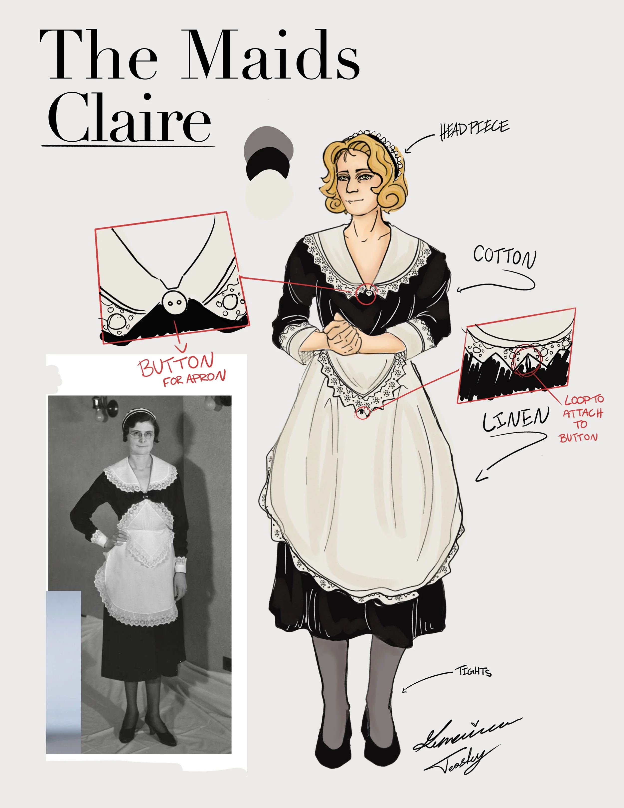 THE MAIDS - Class Rendering