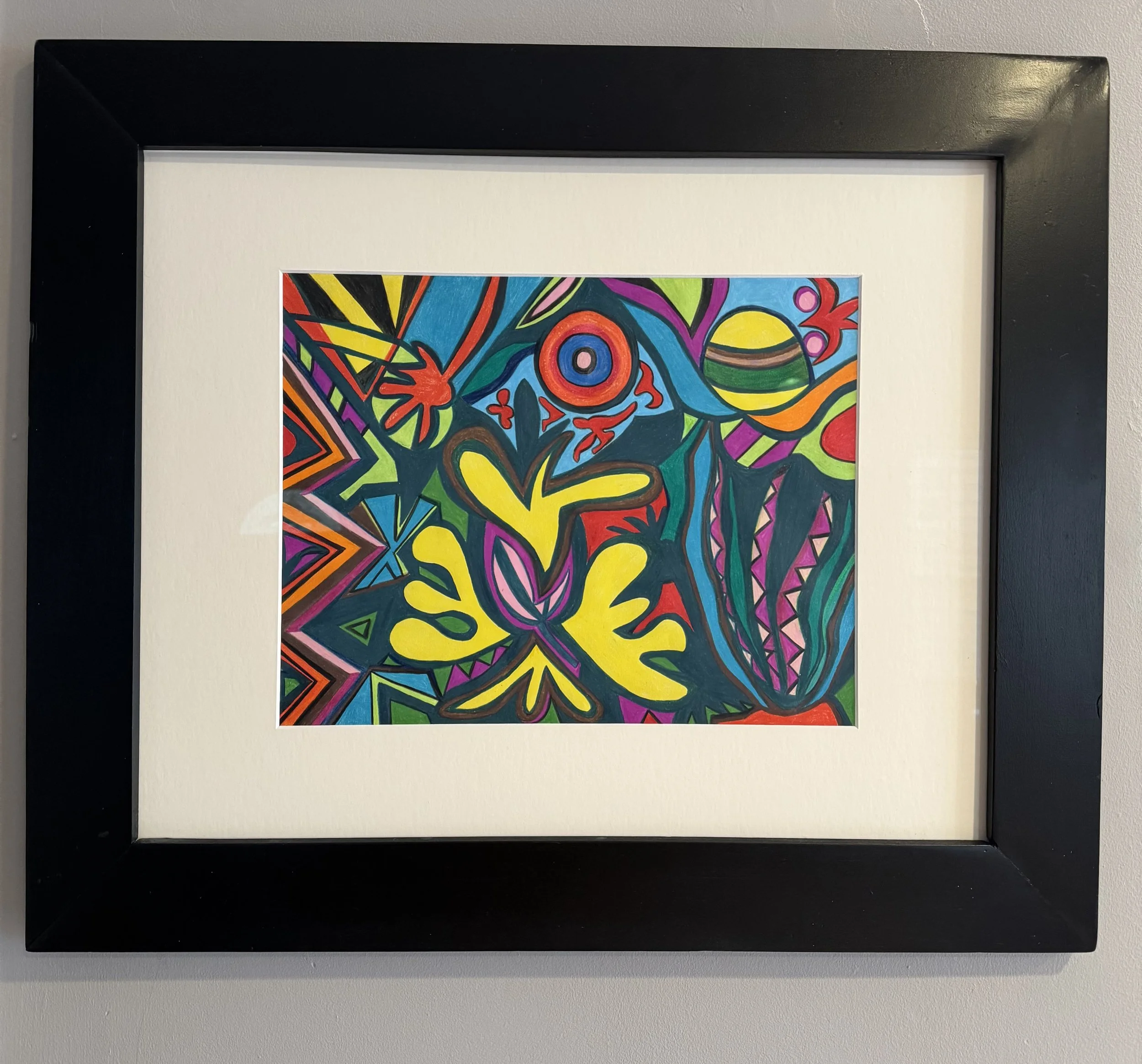 "Blooming". Original Artwork by Kristin Schultz 2025 ©
Medium: Oil-based colored pencils on paper
Size: 11" X 14"