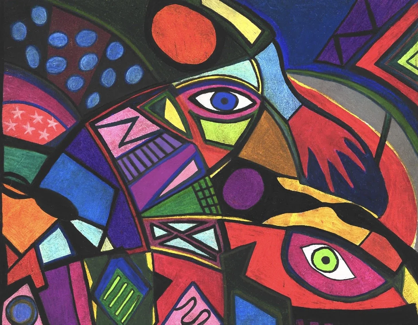 "Dissociation"
Original Artwork by Kristin Schultz 2025 ©
Medium: Oil-based colored pencils on paper
Size: 11" X 14"