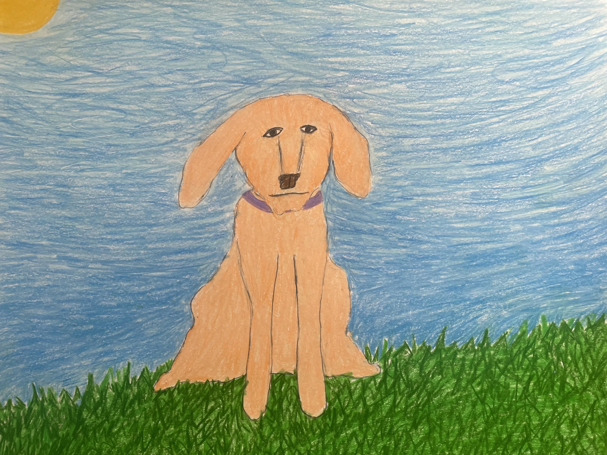 "Rumble" Original Artwork by Kristin Schultz 2026 © Medium: Oil-based colored pencils on paper Size: 9"X11" Not For Sale