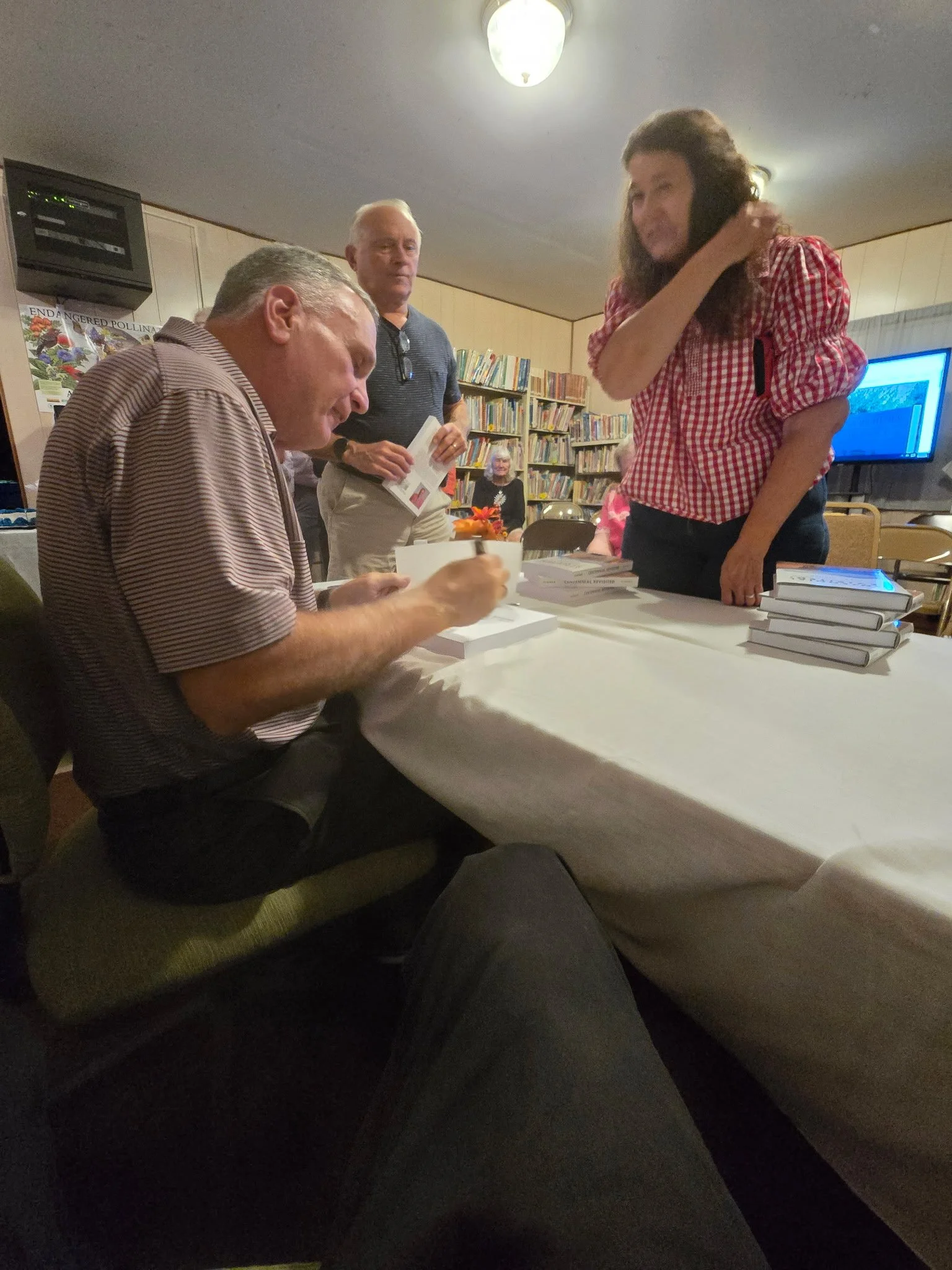 Briggsdale Library Signing.JPG