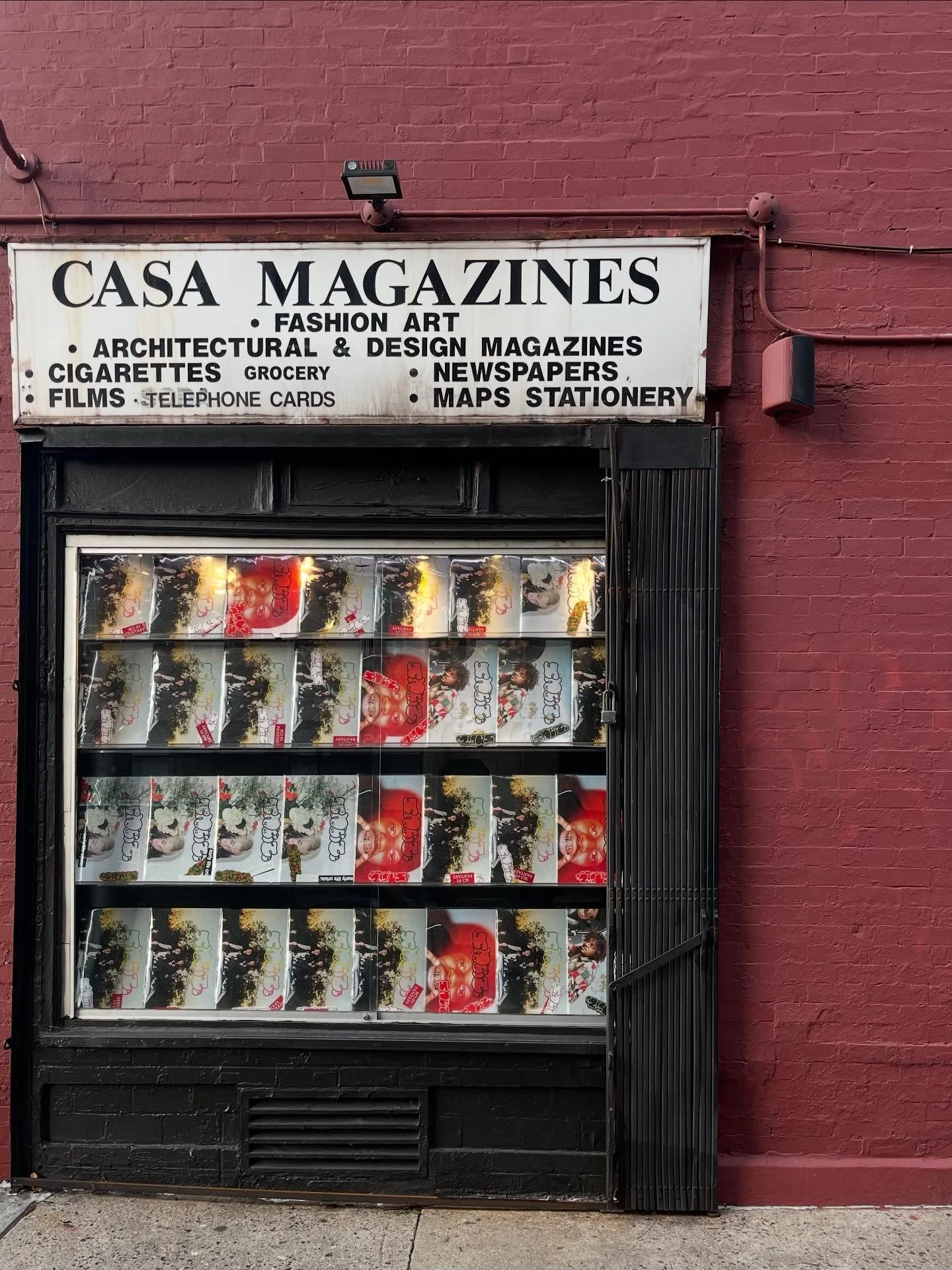 Last year was filled with inspiration and experimentation. Alongside writing, researching, and designing, we also soaked up as many magazines (and the stores that housed them) as we could. Print lives on! 

We&rsquo;re so grateful for every single co