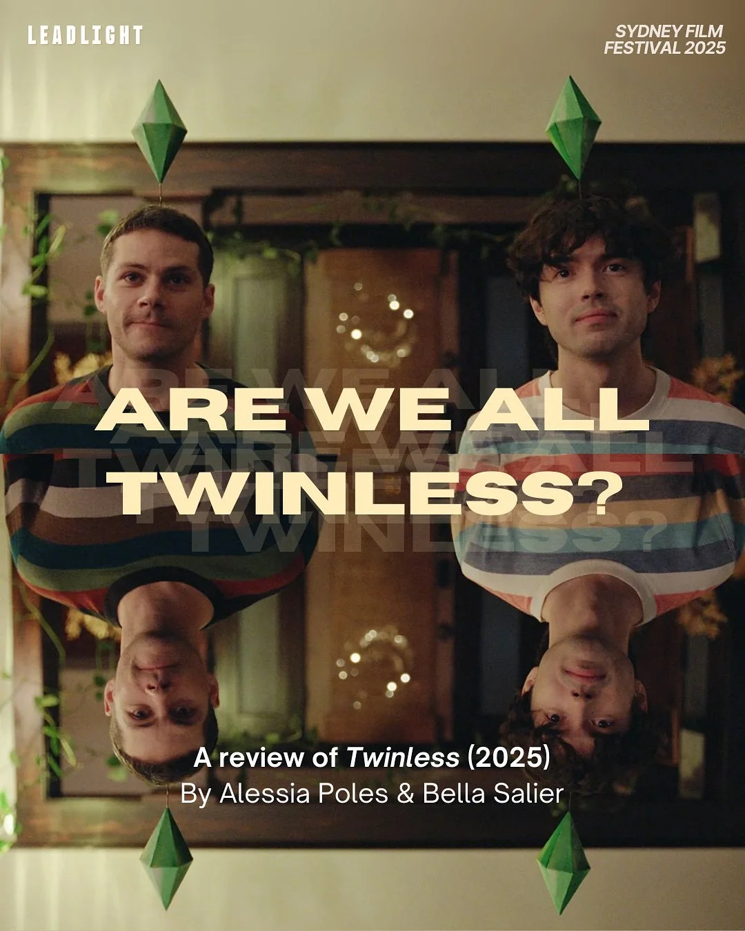 &ldquo;The film walks the tonal tightrope of witty humour and grief with a conclusion that is equal parts confronting, charming, and devastating.&rdquo; 

@missy_poles and @bella.salamander review James Sweeney&rsquo;s latest film #Twinless (2025). W