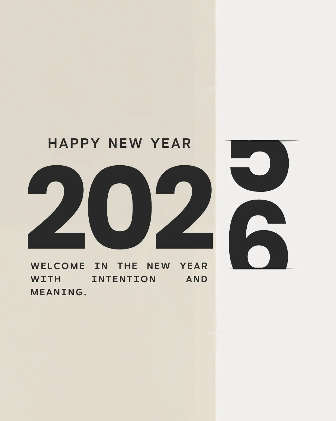 Welcoming the New Year with Intention and Meaning
As we step into a new year, it's easy to get swept up in resolutions and to-do lists. 
But lasting change doesn&rsquo;t start with doing &mdash; it begins with being.
Who am I becoming? What matters m