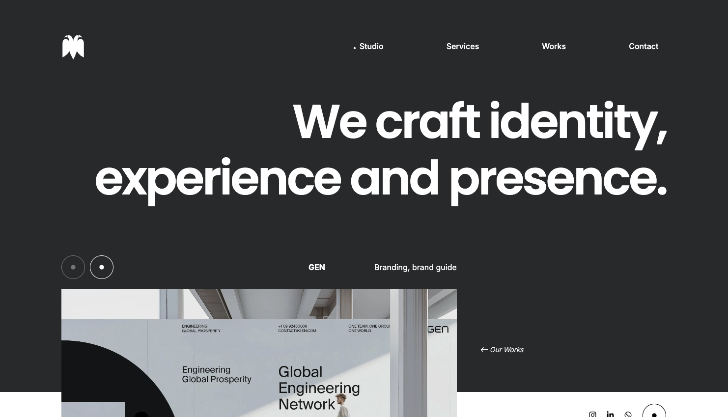 Reino Studio website hero image for article "Modern web design trends for 2026 every brand should know"