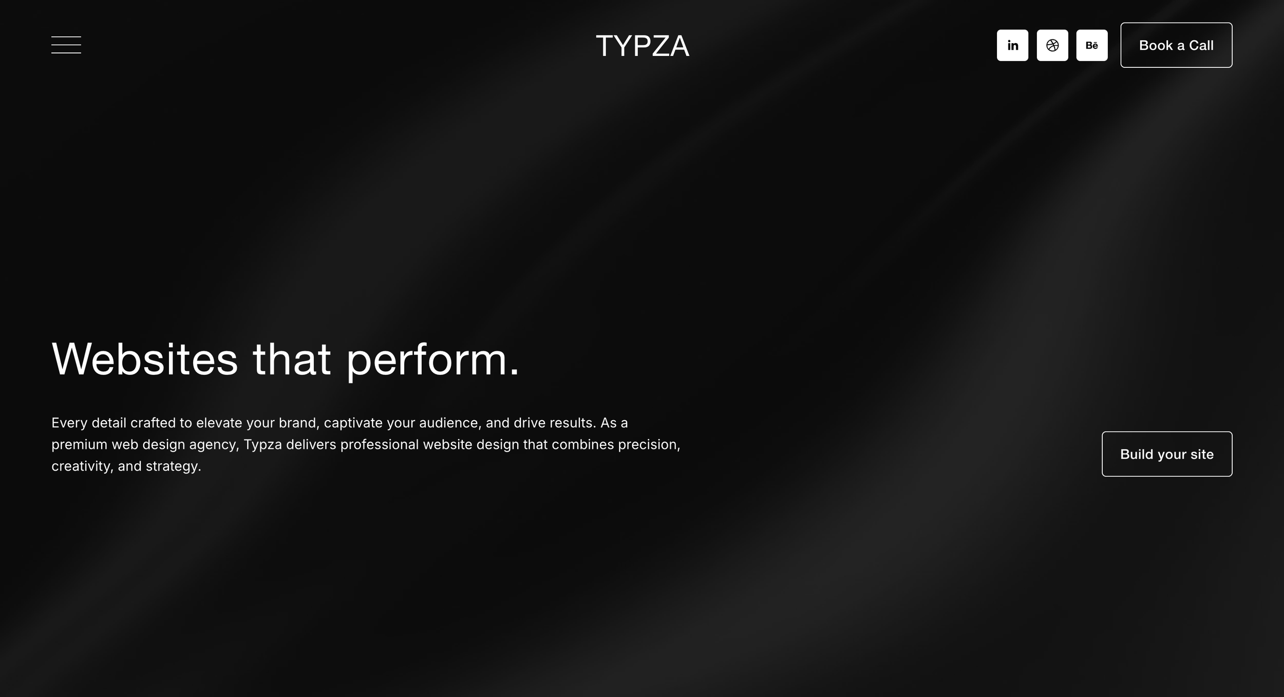 Typza website hero image for article "Should you hire a web designer?"