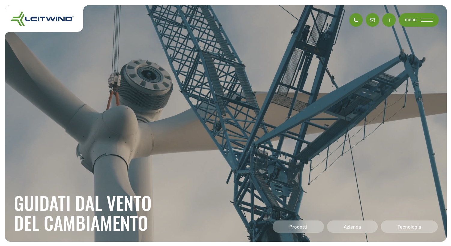 Leitwind website hero image for article "The art of nonprofit value communication online"