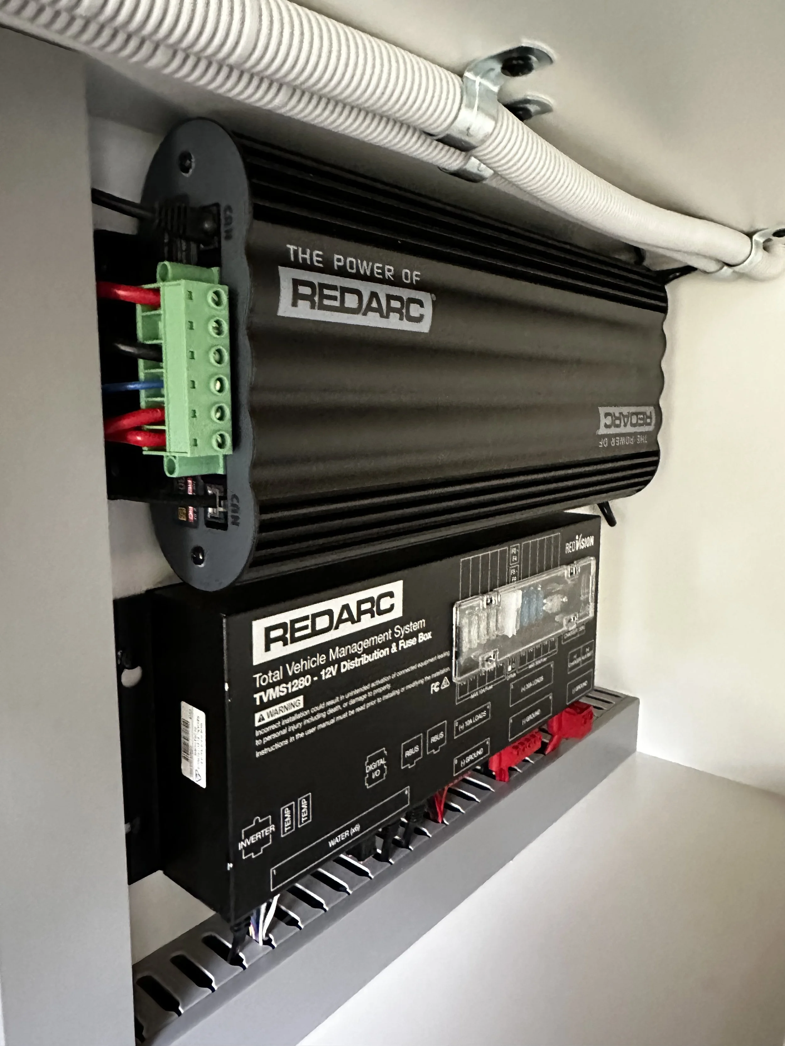 Mercedes Sprinter Medium wheelsbase camper van with a Redarc system