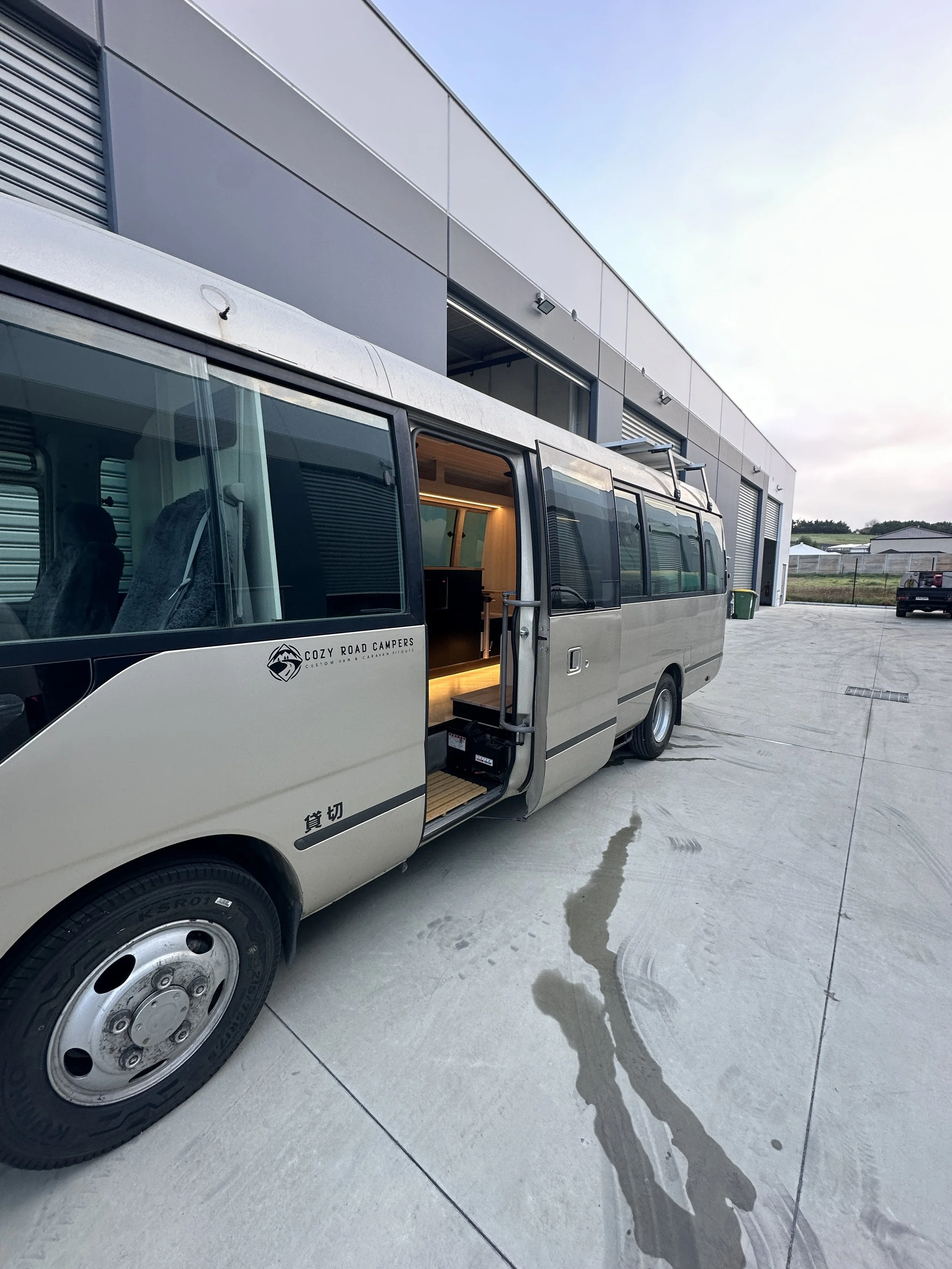 Toyota coaster camper van