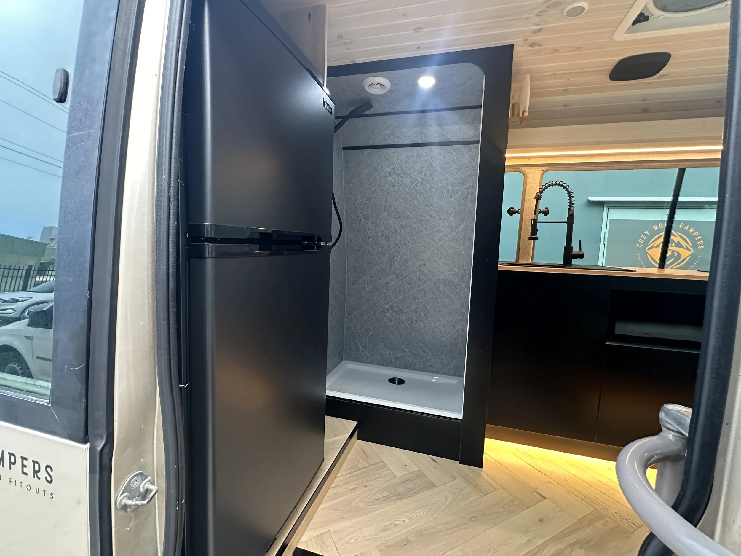 Toyota coaster camper van