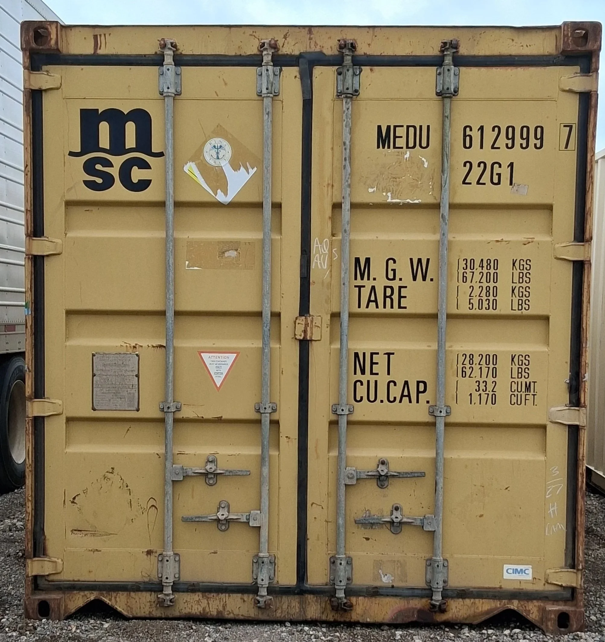 Used 20ft Shipping Container for Sale Fort Worth