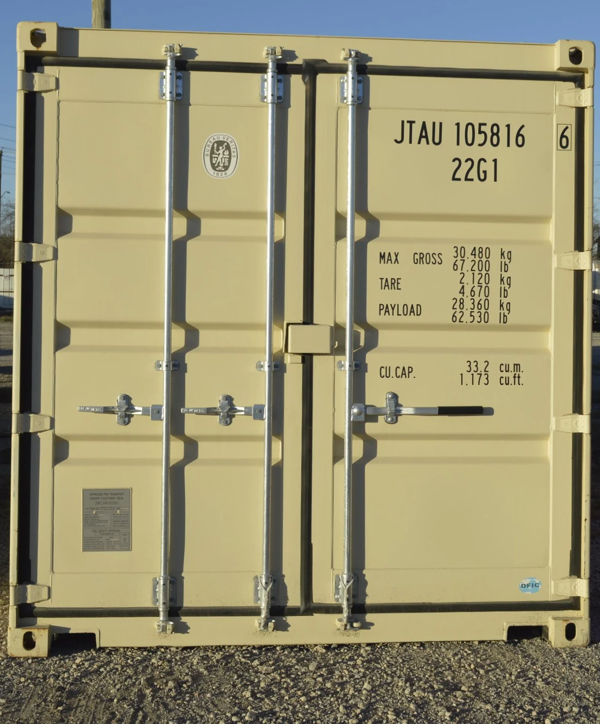 20 Ft New/One Trip Container located in Fort Worth