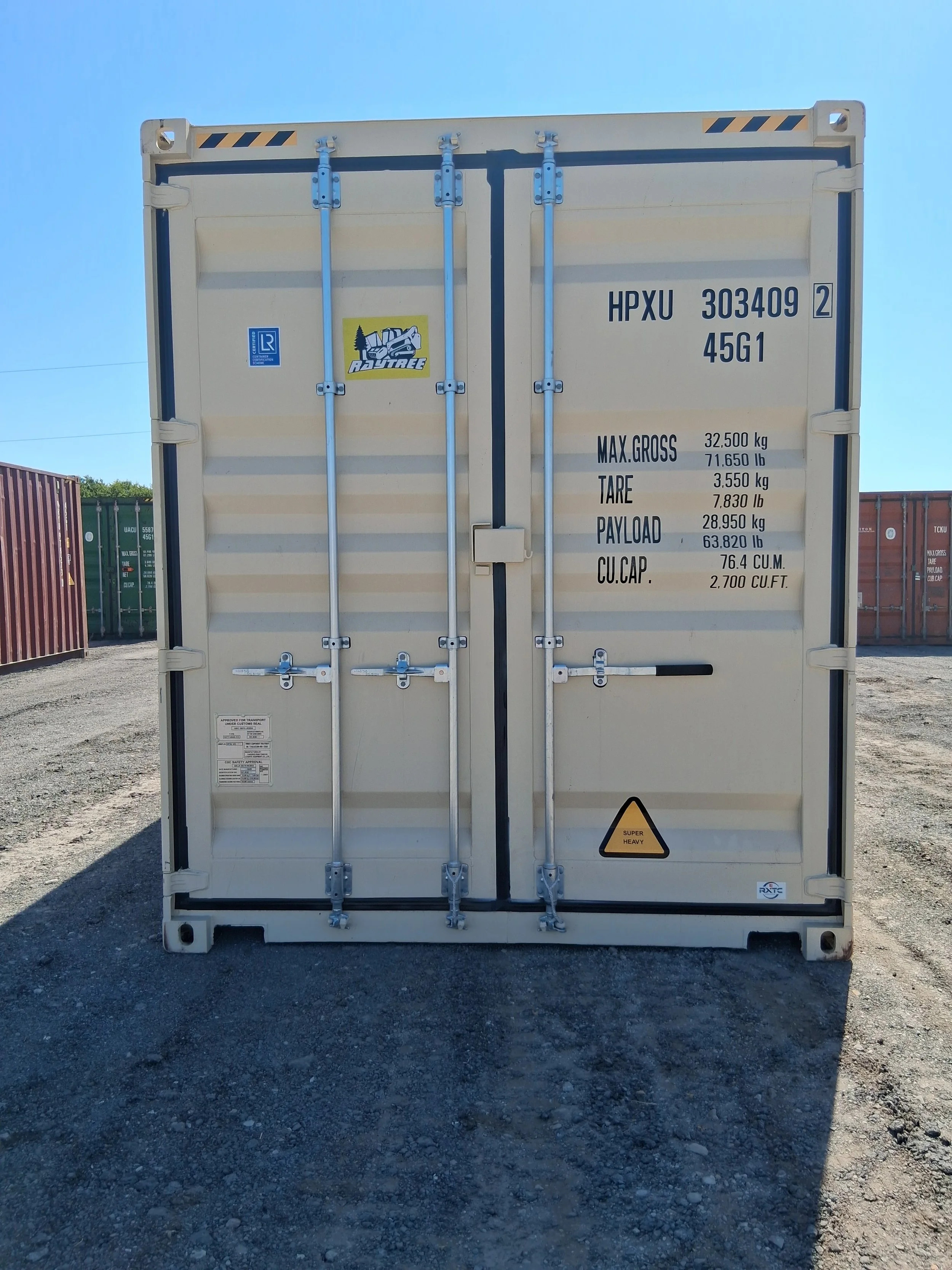 40ft One-Trip, Easy Open, 20 Vents